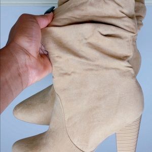 Ruched Ankle boots
